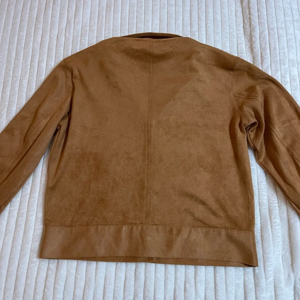 Kendall & Kylie | Tan Button-Up Jacket - Picture 9 of 10